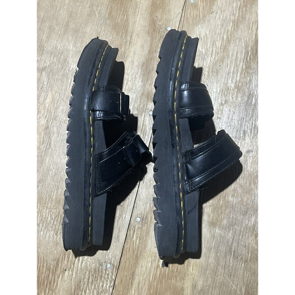 Dr Marten Myles M9 W10 Unisex Black Slip On Leather